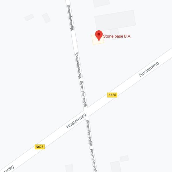 Google map van locatie Stone base hoofdkantoor